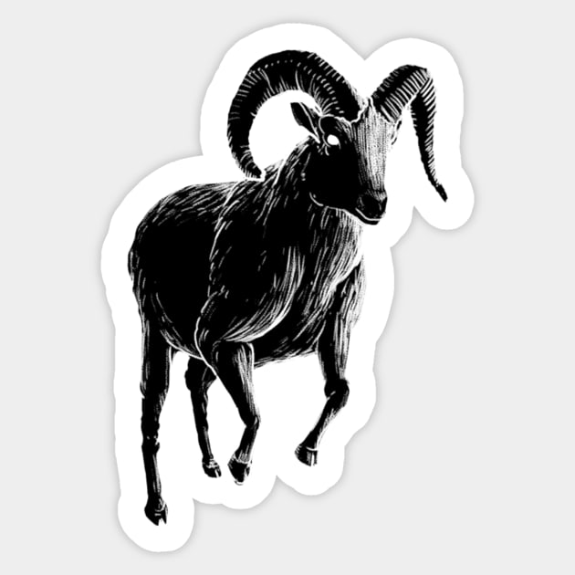 Aries Zodiac Sticker by Eric Tecce